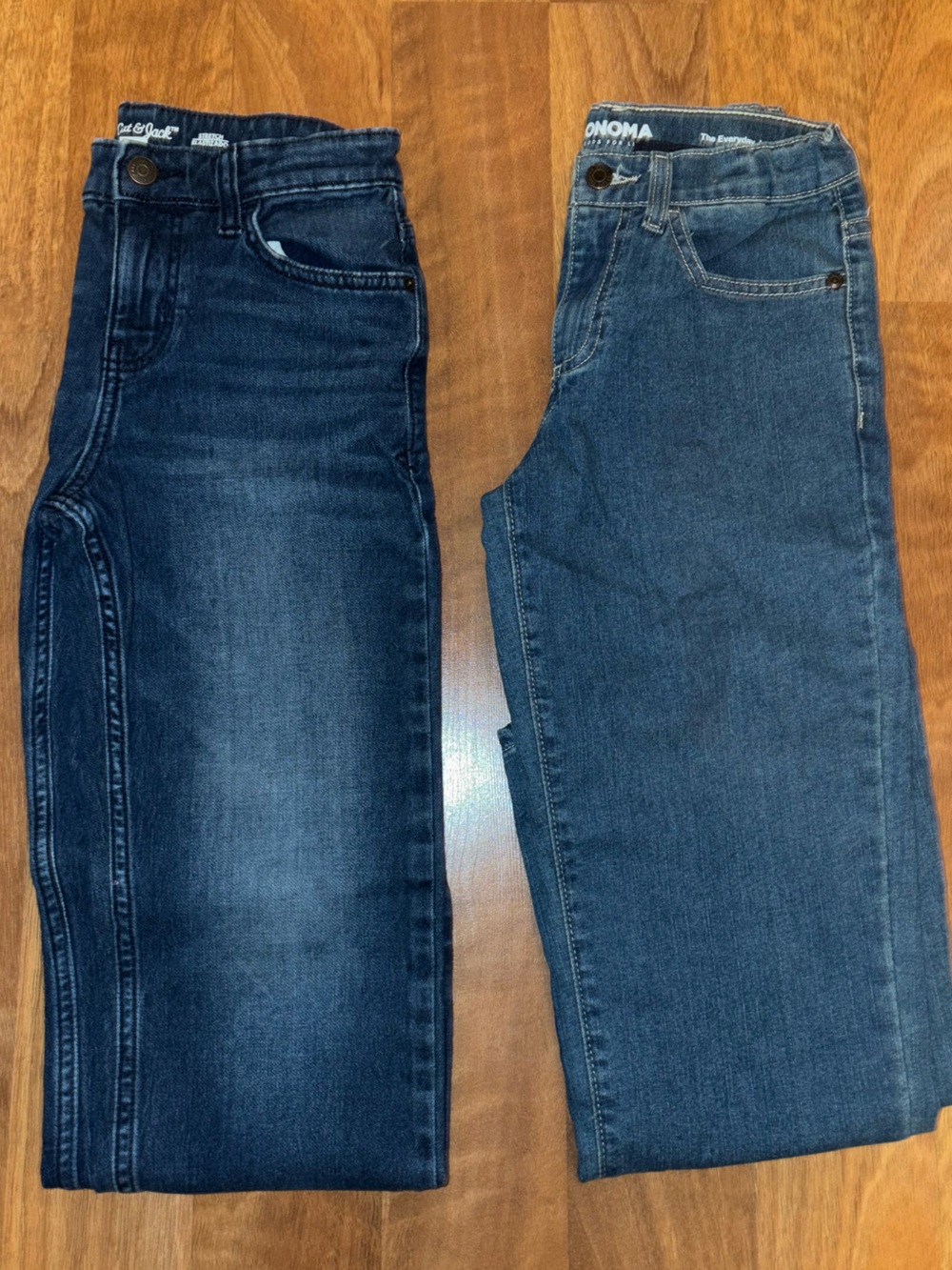 Boys Size 10 Straight Leg Jeans – 2 Pair